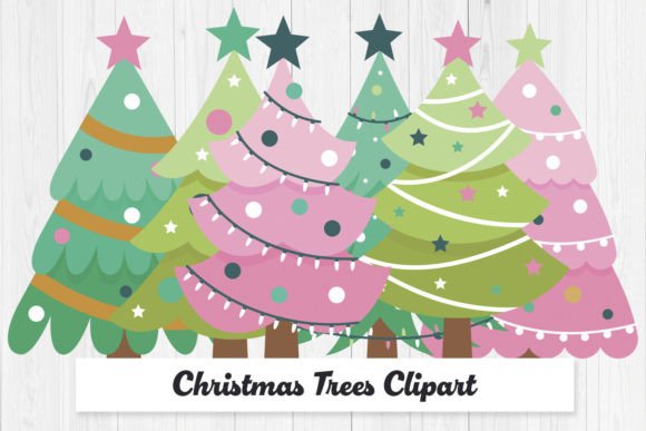 Christmas Trees PNG Clipart: Premium Illustrations