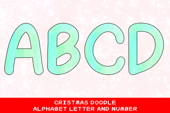 Review: Christmas Doodle Alphabet Letter 104 for Holiday Projects