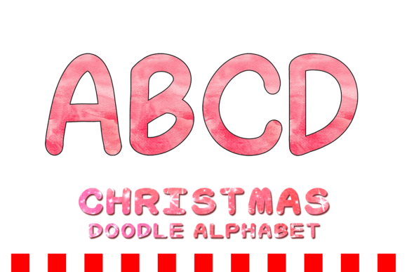 Review: Christmas Doodle Alphabet Letter 153 for Festive Projects