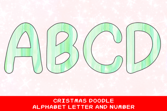 Review: Christmas Doodle Alphabet Letter 65 for Holiday Stitching