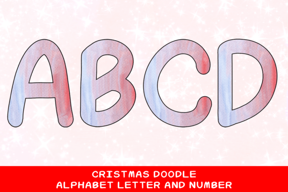 Review: Christmas Doodle Alphabet Letter 96 for Festive Projects