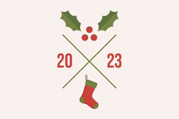 Review: Iconic Christmas Badge Vector Flat Art for Stitching